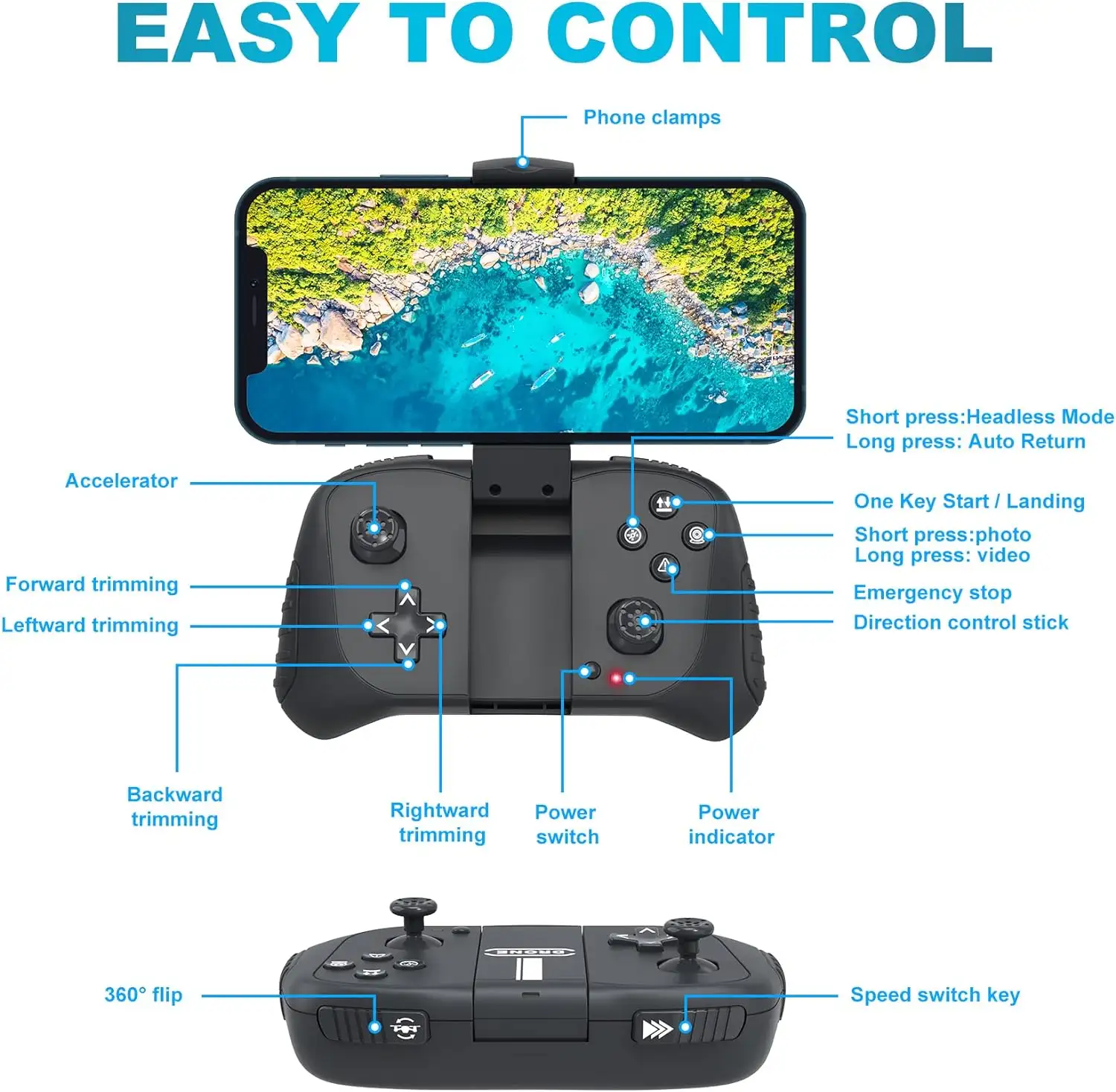 Hiturbo Drone with 1080P Camera for Beginners and Kids - 71sc2anjvwl._ac_sl1500_